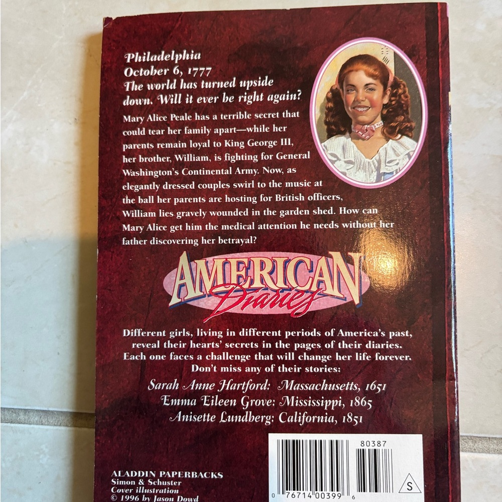 4 American Girl Diary Series 1st four books series by Kathleen Duey  4 BOOKS VTG - Picture 10 of 12
